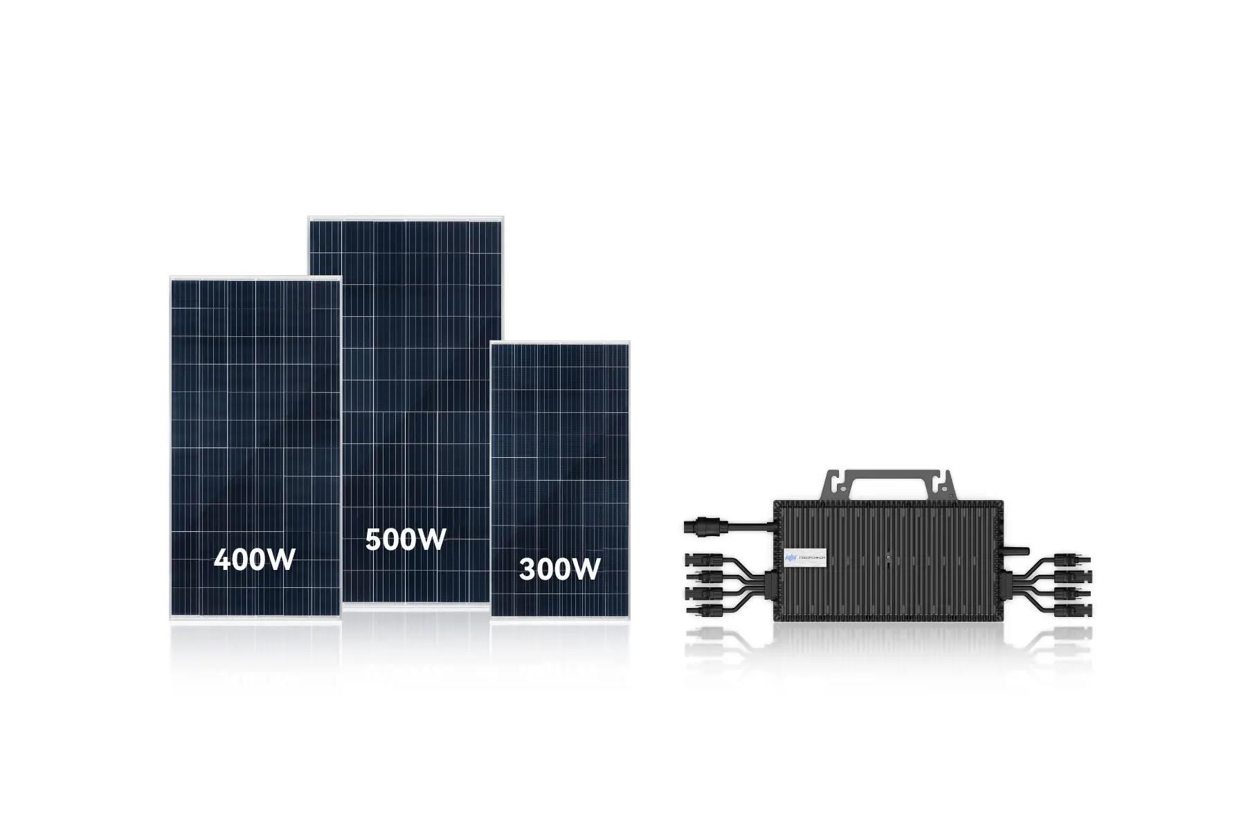 Microinverter for rooftop and balcony applications