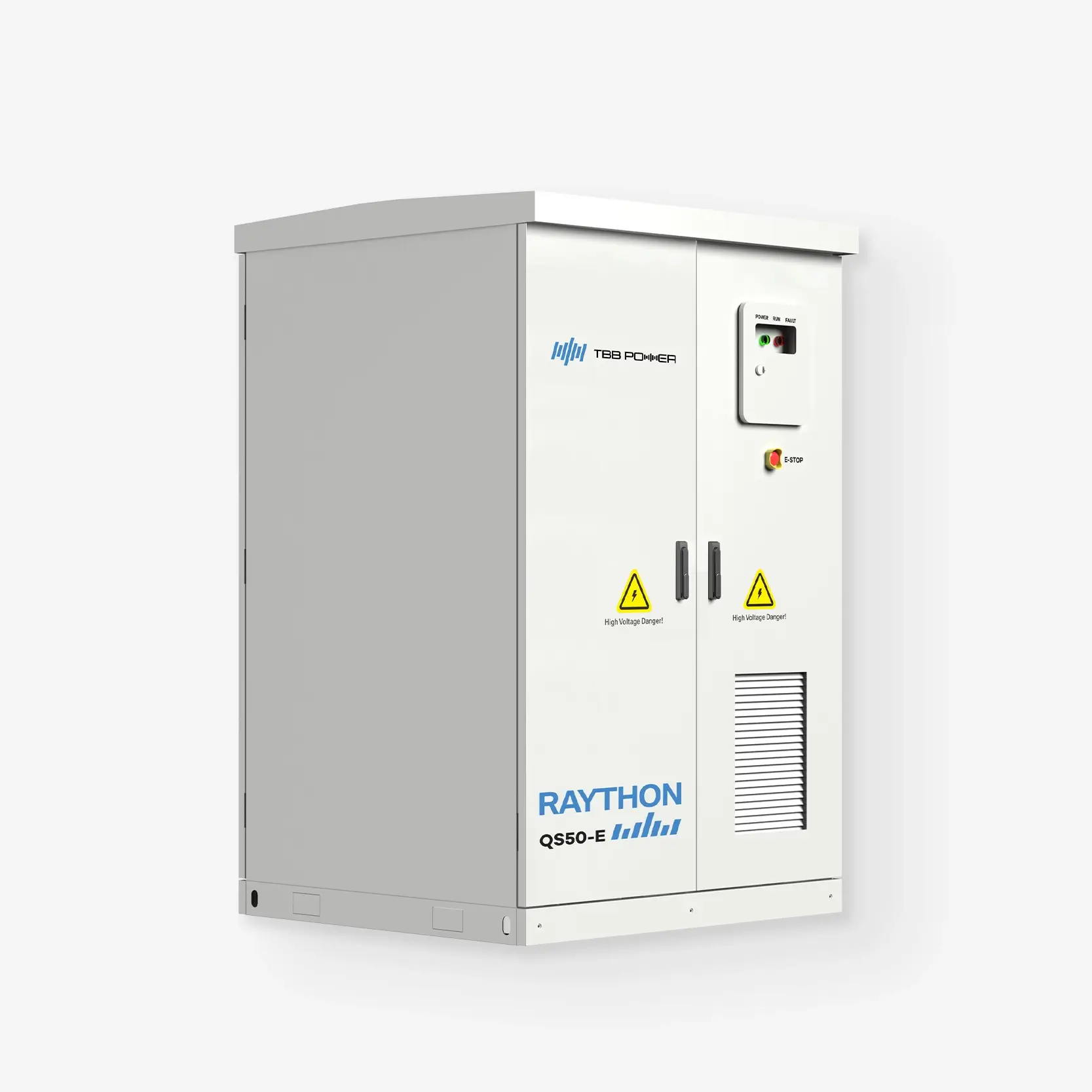 product image of the Raython QS series all-in-one ESS for mini-grid & Industrial and commercial energy storage applications